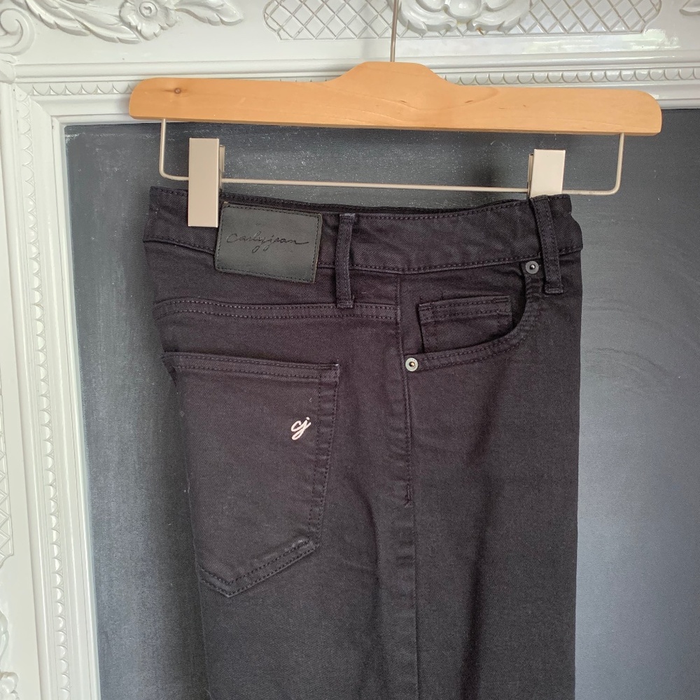 Carly Jean Black Chrissy Straight Denim Size 3
